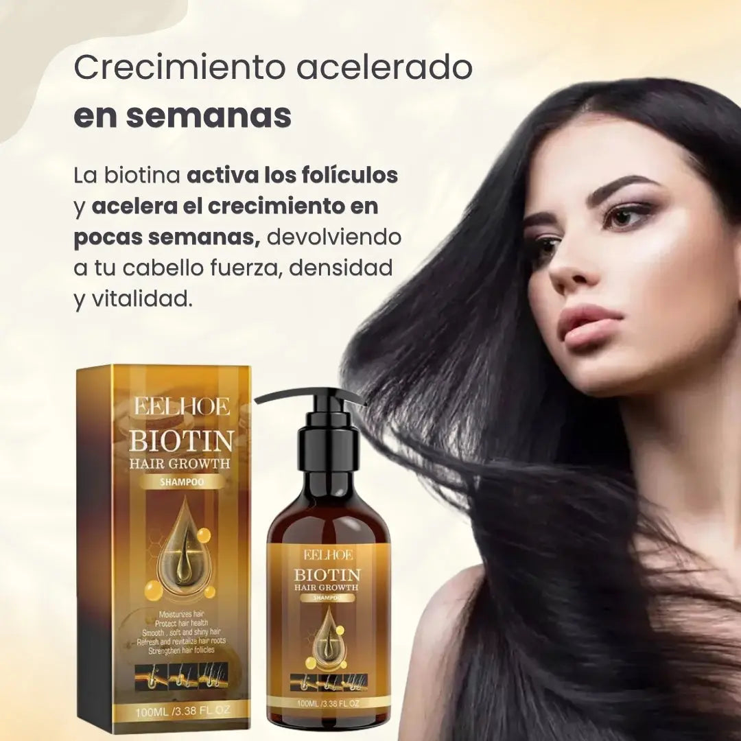 Biotin Premium-crecimiento acelerado de cabello ShopMundo