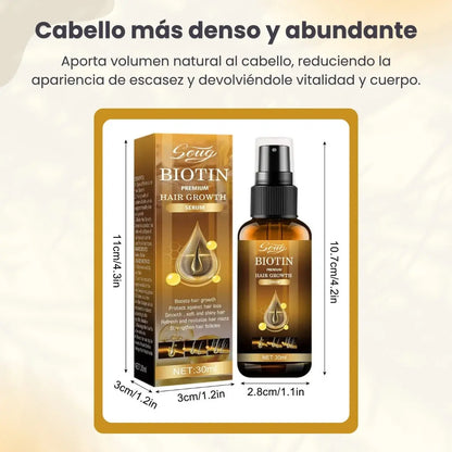 Biotin Premium-crecimiento acelerado de cabello ShopMundo